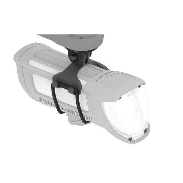 B&M Scheinwerferhalter hängende Montage mit GoPro Adapter 496GPPB für Ixon Space Akkuscheinwerfer