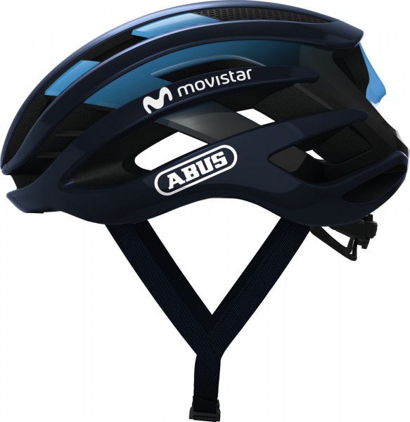 ABUS Fahrradhelm AirBreaker Movistar Team S