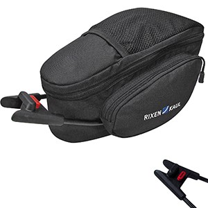 KLICKfix FAHRRAD-SATTELTASCHE CONTOUR MAGNUM SCHWARZ