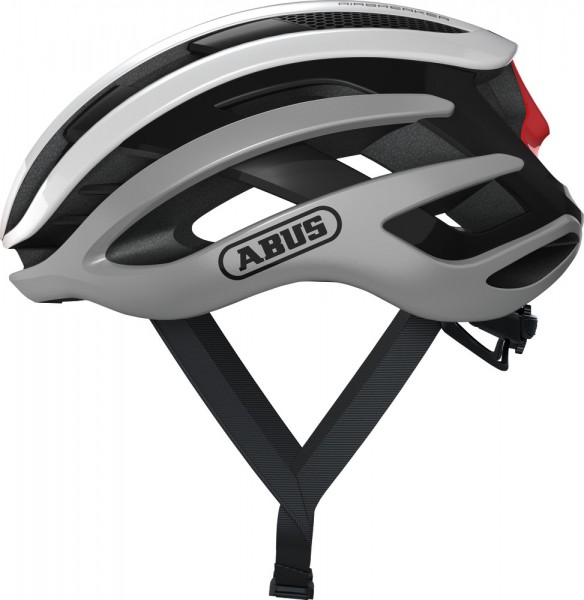 ABUS Fahrradhelm AirBreaker silver white S