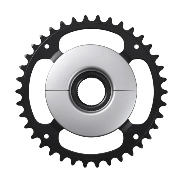 SHIMANO Kettenblatt SMCRE50 38 Zähne | schwarz | Lochkreis: 104 mm