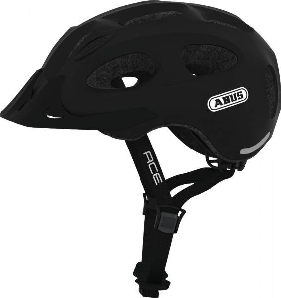 ABUS Fahrradhelm Youn-I ACE velvet black M
