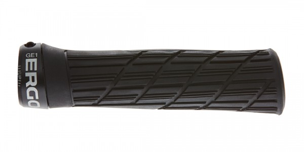 ERGON Lenkergriff GE1 Enduro schwarz | Rubber | Ausführung: lang/lang | SB-Verpackung