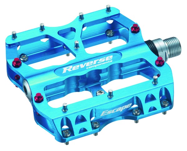 REVERSE Plattformpedal Escape Gewinde: 9/16 Zoll | gedichtetes Industrielager | hell blau | SB-Verpa