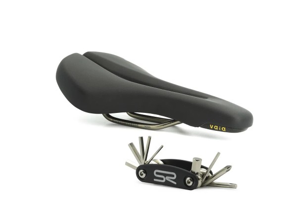 MATRIX Sport Sattel Vaia Unisex | Athletic | Maße: 271 x 151 mm | schwarz