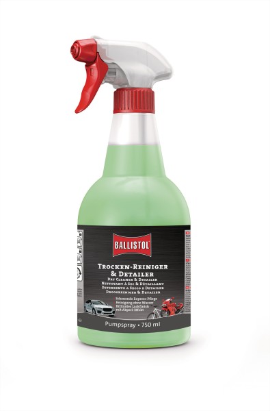 BALLISTOL Fahrradreiniger Trockenreiniger & Detailer Inhalt: 750 ml