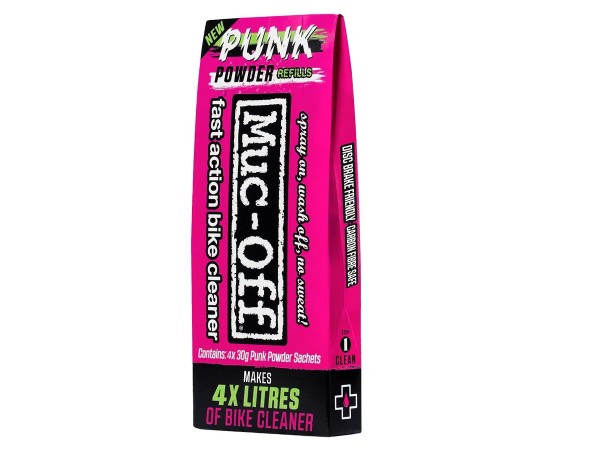 MUC-OFF Fahrradreiniger Punk Powder (4 Pack)