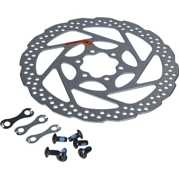 SHIMANO Bremsscheibe SMRT56 6-Loch | Durchmesser: 180 mm | silber