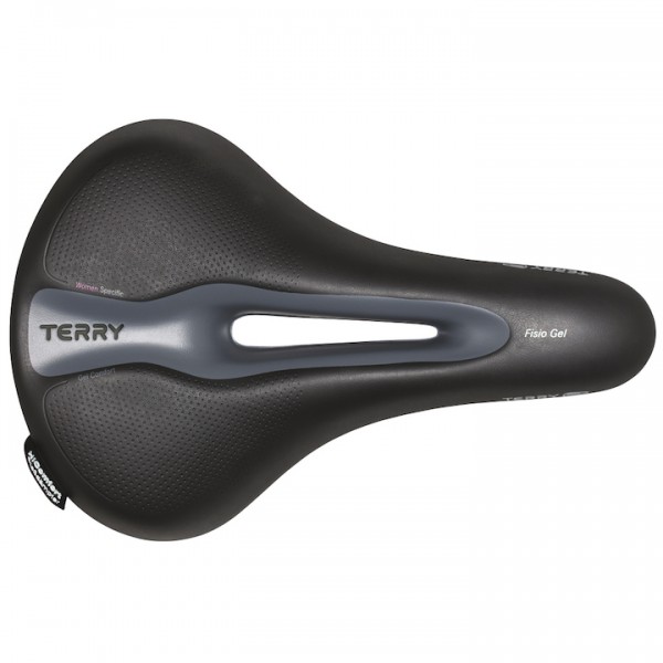 TERRY Trekking Sattel Fisio Flex Gel Max Damen | Relaxed | schwarz