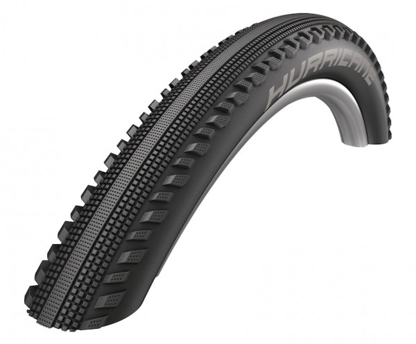 SCHWALBE Fahrradreifen Hurricane Raceguard HS 499 28 Zoll | ETRTO: 42-622 | Draht | LiteSkin | ADDIX