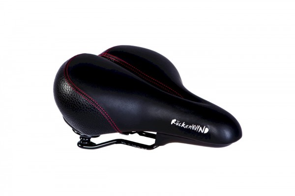 City Sattel Rückenwind City | Maße: 265 x 210 mm | schwarz