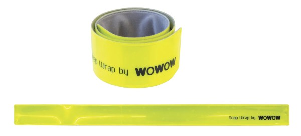 WOWOW Reflex-Band Snap Wrap Reflomax gelb | Maße: 440 x 43 mm