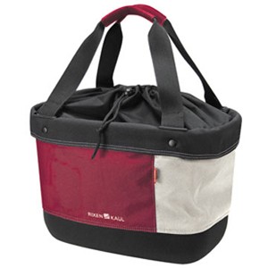 KLICKfix FAHRRAD-LENKERTASCHE SHOPPER ALINGO ROT/CREME