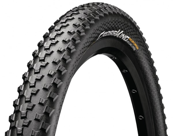 CONTINENTAL Fahrradreifen Cross King ShieldWall 27,5 Zoll | ETRTO: 55-584 | Falt | schwarz / schwarz