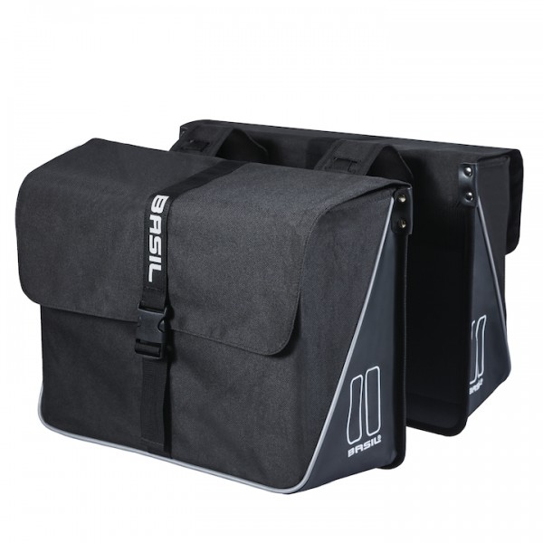 BASIL Doppelpacktasche Forte schwarz