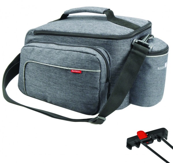 RIXEN & KAUL Gepäckträgertasche Rackpack Sport grau