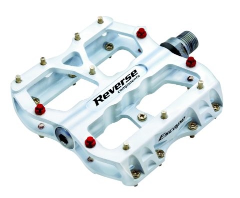 REVERSE Plattformpedal Escape Gewinde: 9/16 Zoll | gedichtetes Industrielager | weiß | SB-Verpackung