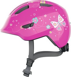 ABUS Fahrradhelm Smiley 3.0 pink butterfly shiny S
