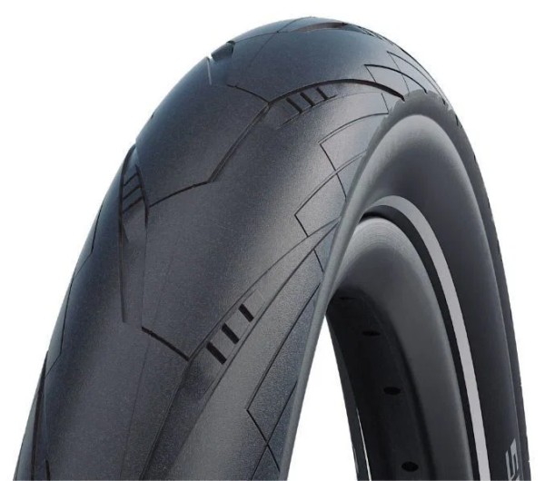 SCHWALBE Fahrradreifen Super Moto 28 Zoll | ETRTO: 62-622 | Draht | MicroSkin | schwarz Reflex