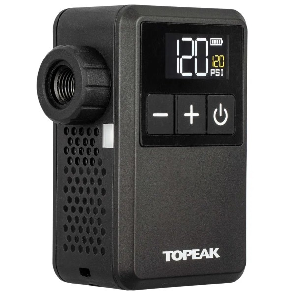 Topeak Minipumpe E-Booster Digital Mini schwarz 8 bar / 120 PSI