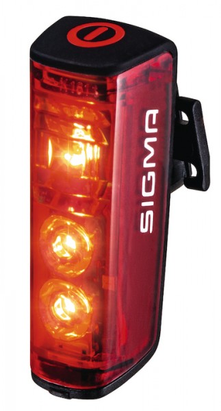 SIGMA LED Akkurücklicht Blaze mit Bremslicht schwarz