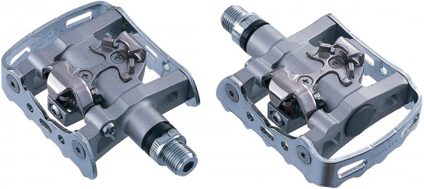 SHIMANO SPD Pedal PDM324 Gewinde: 9/16 Zoll | gedichtetes Industrielager | SB-Verpackung