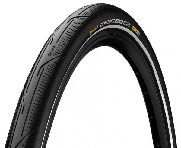 CONTINENTAL Fahrradreifen Contact Urban 28 Zoll | ETRTO: 47-622 | Draht | PureGrip Compound | schwar