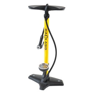 FAHRRADPUMPE OAKLAND FLOOR-PUMP TEC GELB