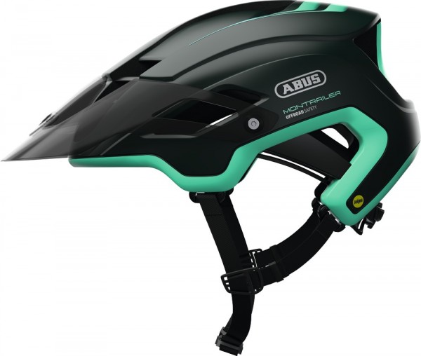 ABUS Fahrradhelm MonTrailer MIPS smaragd green L