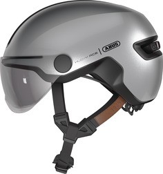 ABUS HUD-Y ACE Fahrradhelm gleam silver S