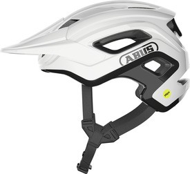 ABUS Fahrradhelm CliffHanger MIPS shiny white M