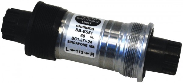 SHIMANO Innenlager BBES51 Octalink Gehäusebreite: 68 mm | Achslänge: 126 mm