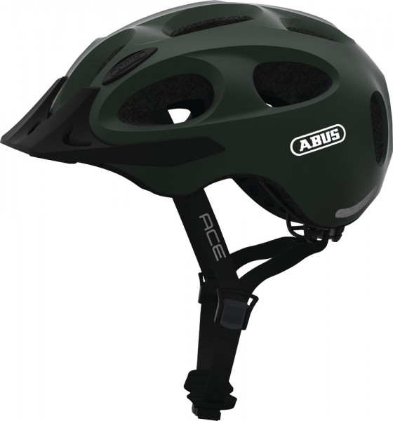 ABUS Fahrradhelm Youn-I ACE metallic green L