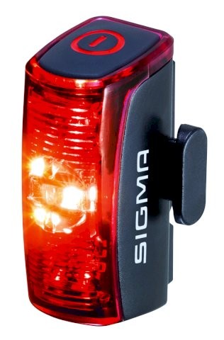 SIGMA LED Akkurücklicht Infinity inkl. MIcro-USB-Kabel | Befestigung: Sattelstütze | schwarz