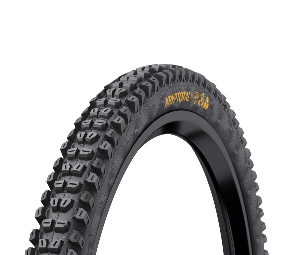 CONTINENTAL Fahrradreifen MTB Kryptotal Rear 29 Zoll | ETRTO: 60-622 | Falt | schwarz / schwarz Skin