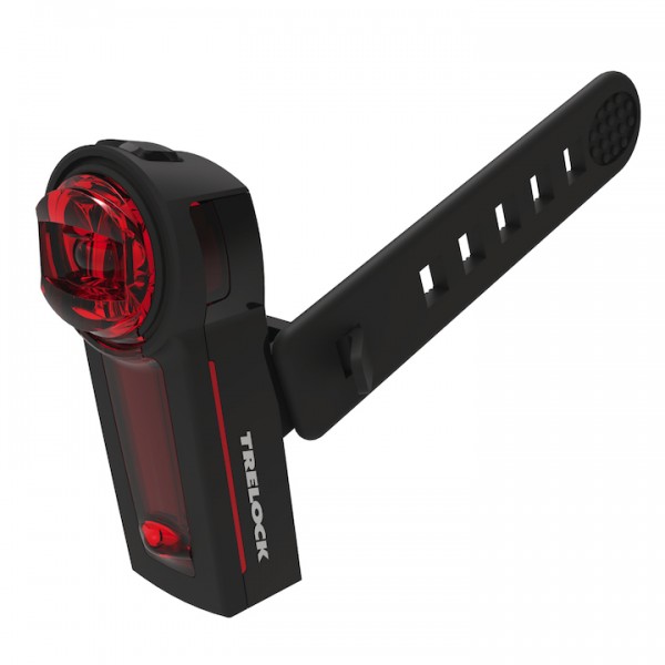 TRELOCK LED Akkurücklicht I-Go Vector Rear Signal inkl. Halter ZL 740 und USB-Ladekabel | schwarz