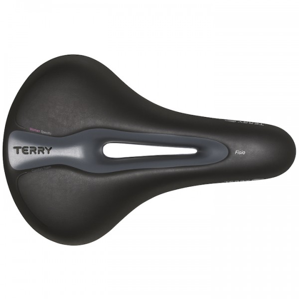 TERRY Trekking Sattel Fisio Damen | Relaxed | schwarz