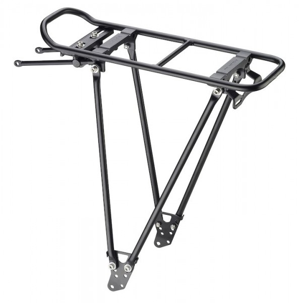 RACKTIME Gepäckträger Foldit adjustable schwarz | Laufradgröße: 24 - 29 Zoll