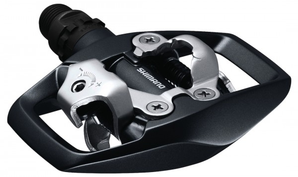 SHIMANO SPD Pedal PDED500 gedichtetes Kompaktlager | schwarz | SB-Verpackung