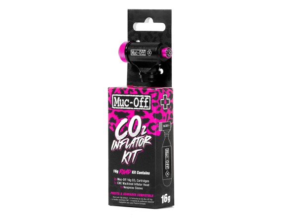 MUC-OFF Kartuschenpumpe Road Inflator Kit