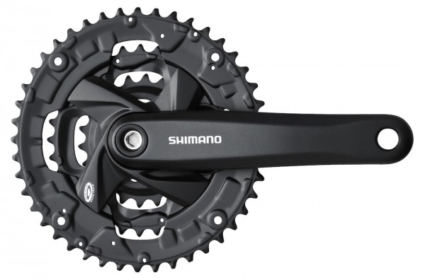 SHIMANO Kettenradgarnitur Acera FCM371 4-kant schwarz | 44 x 32 x 22 Zähne