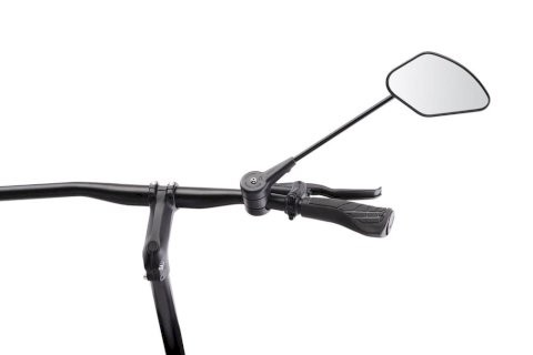 KRAMPE Lenkerspiegel KF Sport Typ D 20°, klappbar schwarz