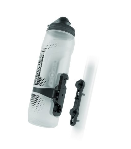 FIDLOCK Trinkflaschen Set TWIST inkl. bike base Inhalt: 800 ml | transparent weiß