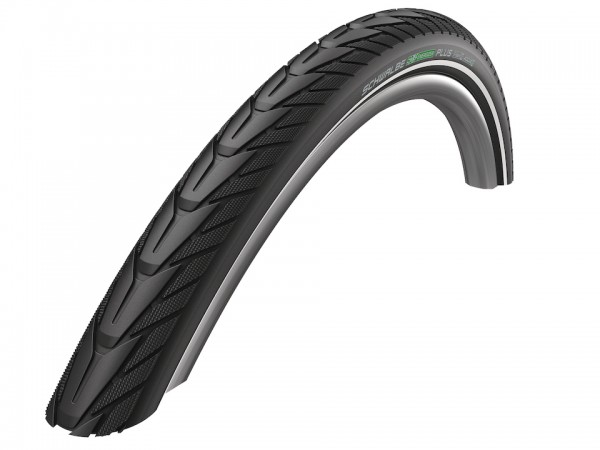 SCHWALBE Fahrradreifen Energizer Plus HS 492 28 Zoll | ETRTO: 47-622 | Draht | TwinSkin | schwarz Re