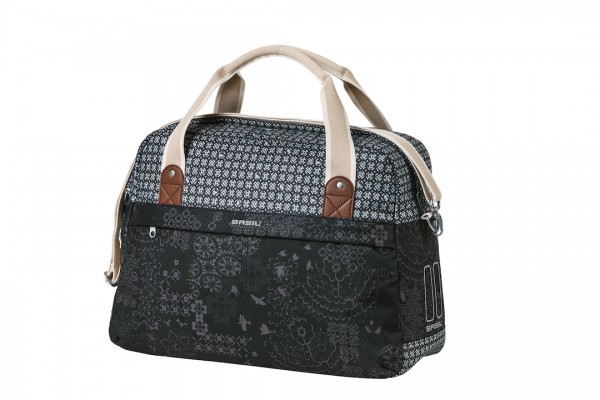 BASIL Schultertasche Bohème Carry All Bag Befestigung: Hook-On System | charcoal