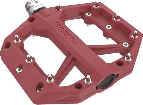 SHIMANO Plattformpedal PDGR400 gedichtetes Kompaktlager | rot | SB-Verpackung