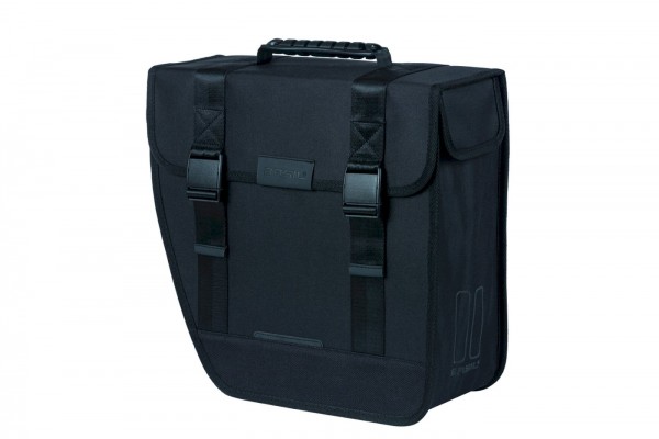 BASIL Einzeltasche Tour Befestigung: Hook-On System, links | schwarz