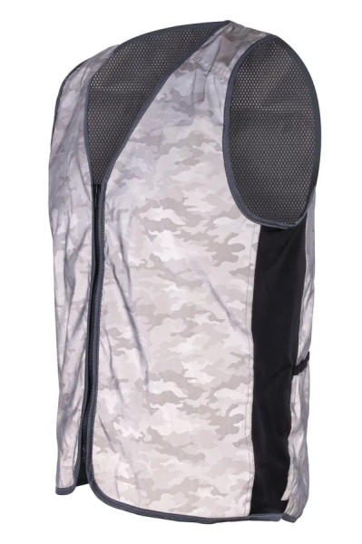 WOWOW Reflexweste Titanium FR silber | Größe: XL