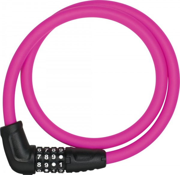 ABUS Fahrradschloss Numerino 5412C/85/12 pink