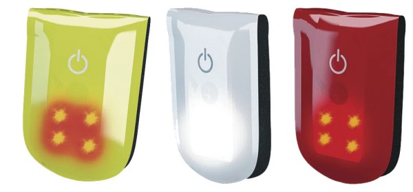 WOWOW LED-Reflex-Anhänger Magnet Light gelb